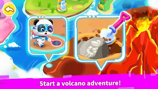 Capturas de pantalla de Little Panda: Dinosaur Care