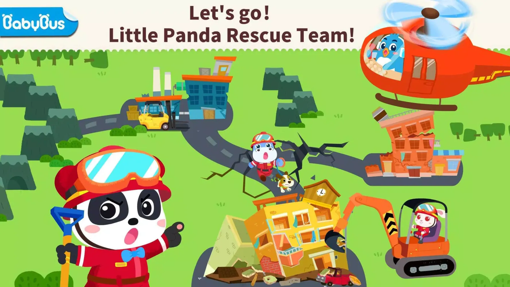 Baby Panda Earthquake Safety 3 Screenshots