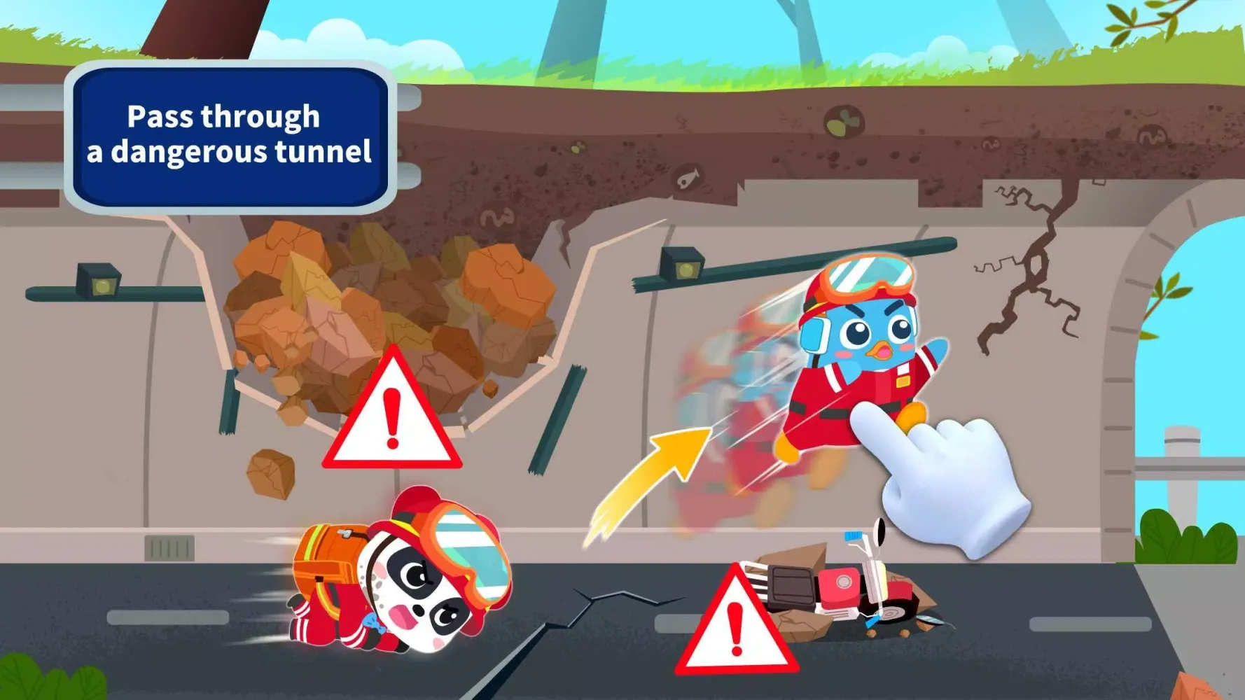 Baby Panda Earthquake Safety 3 Screenshots