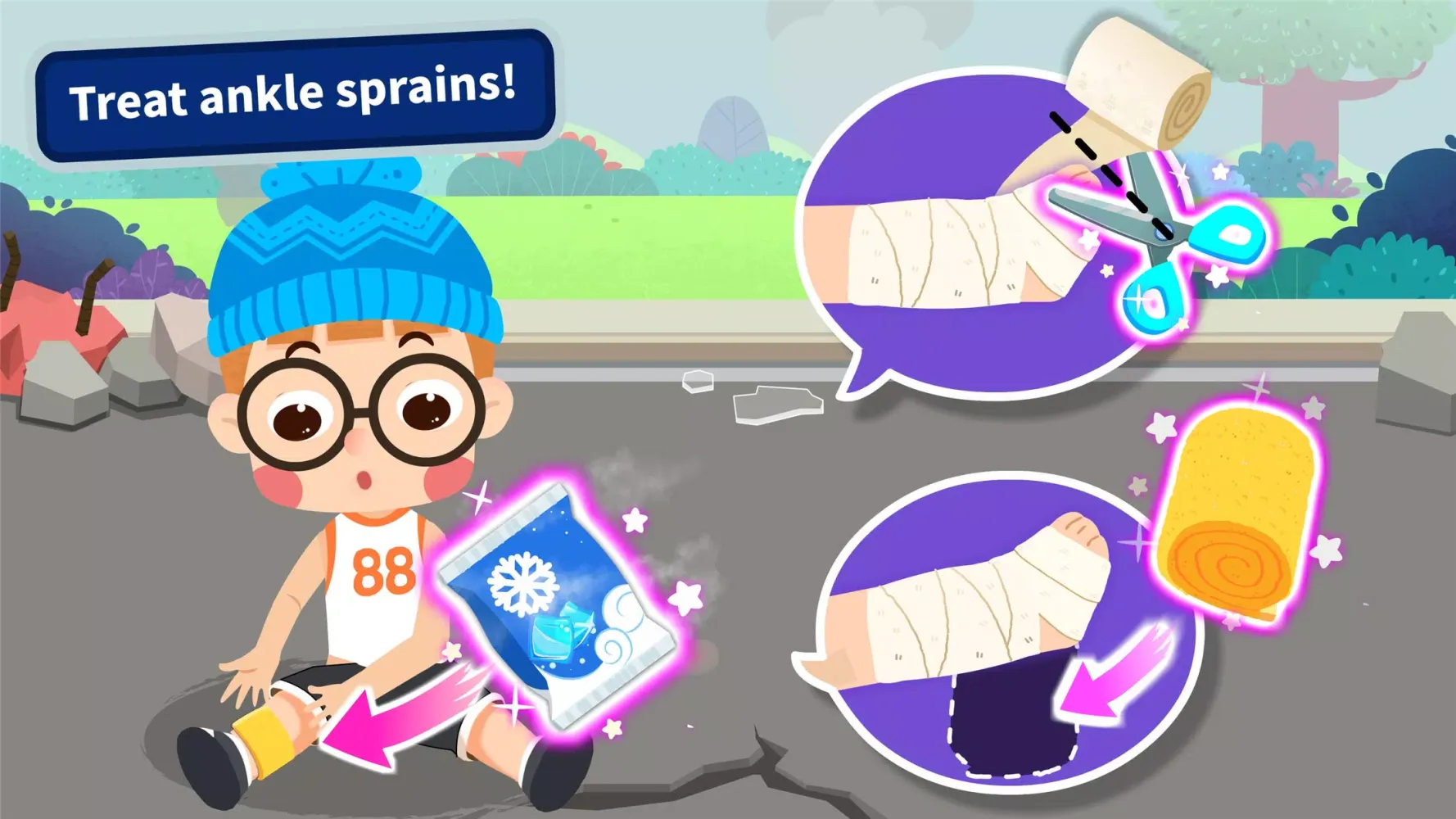 Screenshot di Baby Panda Earthquake Safety 4