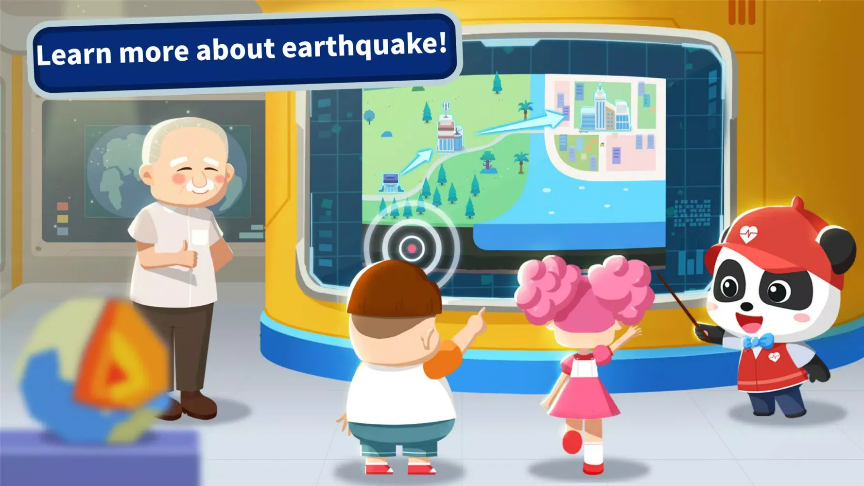Screenshot di Baby Panda Earthquake Safety 4