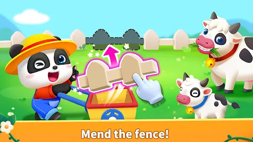 Capturas de tela do Little Panda's Farm