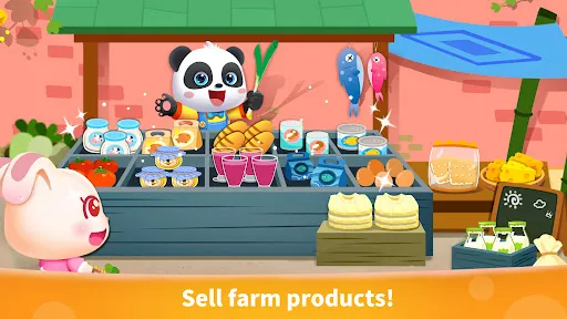 Capturas de tela do Little Panda's Farm