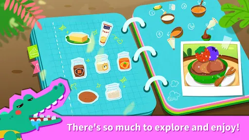 Baby Panda's Forest Recipes Screenshots