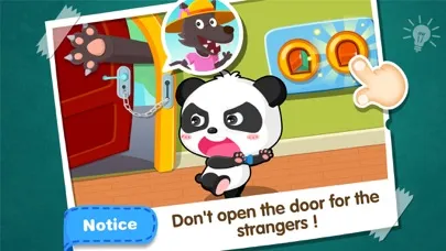 Baby Panda Safety at Home スクリーンショット