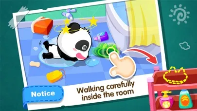 Baby Panda Safety at Home スクリーンショット
