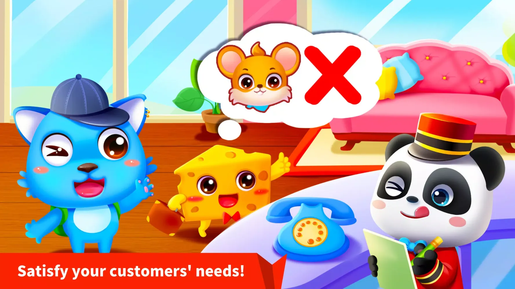 Little Panda Hotel Manager Screenshots
