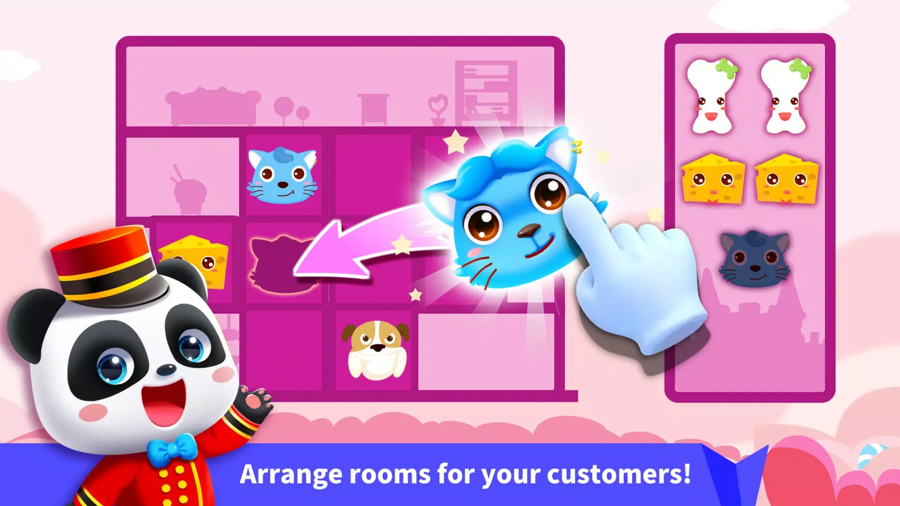 Little Panda Hotel Manager Screenshots
