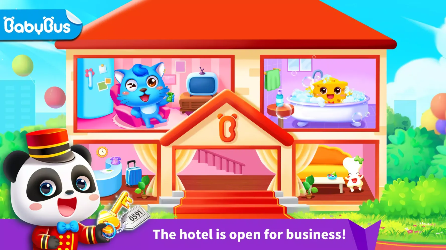Little Panda Hotel Manager Screenshots