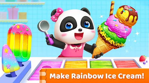 تصاویر Little Panda's Ice Cream Games