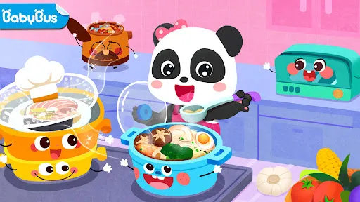 Скриншоты Baby Panda's Kitchen Party
