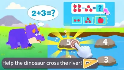 Ảnh chụp màn hình của Baby Panda's Math Adventure