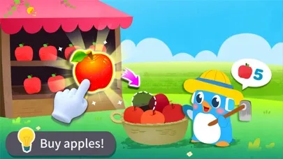 Ảnh chụp màn hình của Baby Panda's Math Adventure