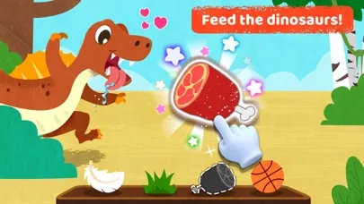 Capturas de tela do Baby Panda Dinosaur World Game