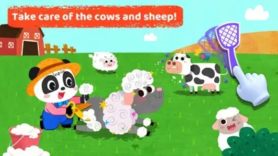 Capturas de tela do Baby Panda Dinosaur World Game