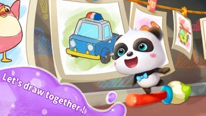 Zrzuty ekranu Super Panda Drawing Board