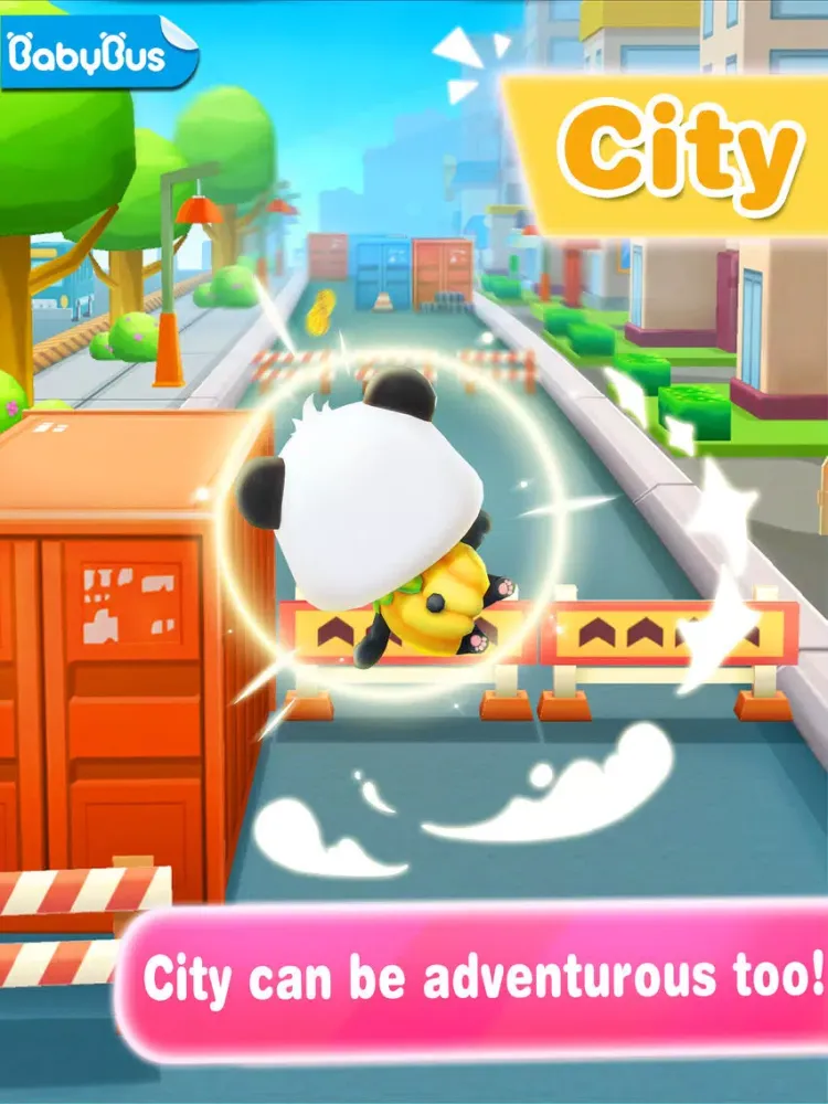 Captures d'écran de Little Panda Run iPad 