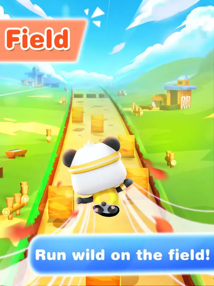 Captures d'écran de Little Panda Run iPad 
