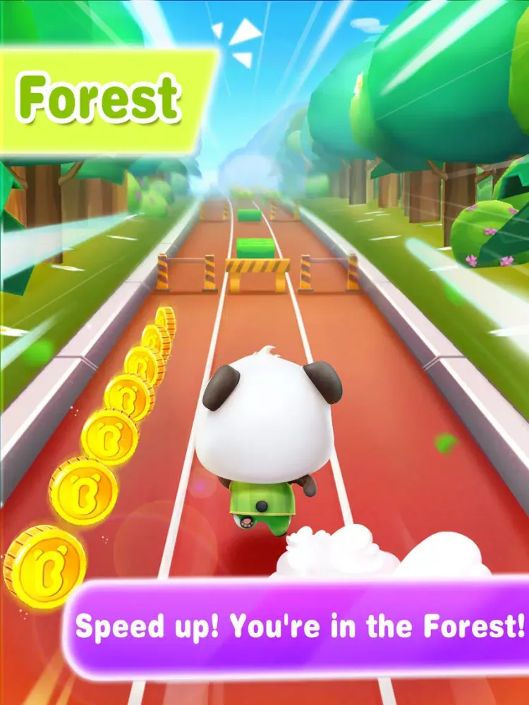 Captures d'écran de Little Panda Run iPad 