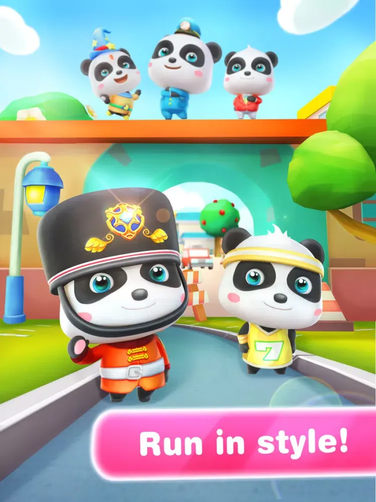 Captures d'écran de Little Panda Run iPad 