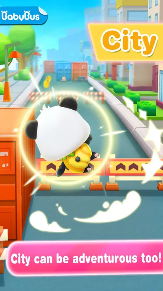 Captures d'écran de Little Panda Run