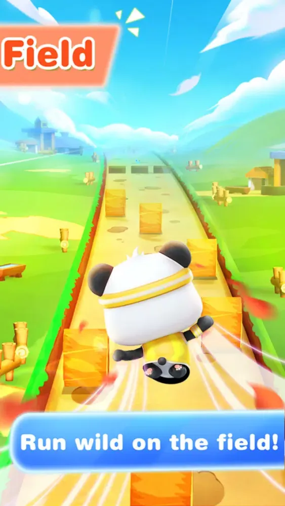 Captures d'écran de Little Panda Run
