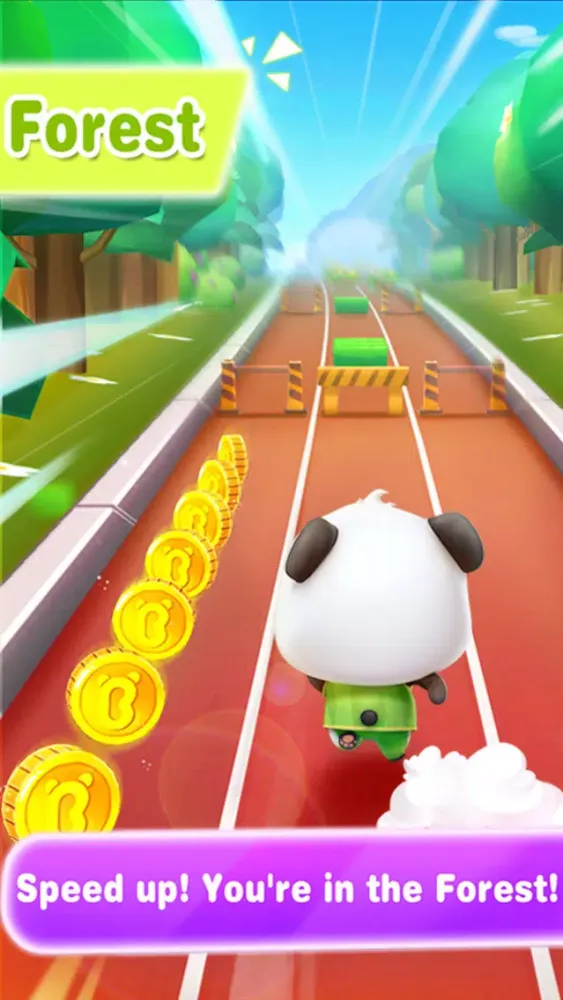 Captures d'écran de Little Panda Run
