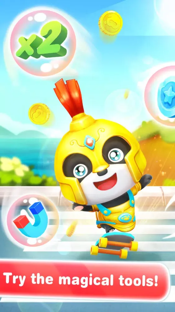 Captures d'écran de Little Panda Run