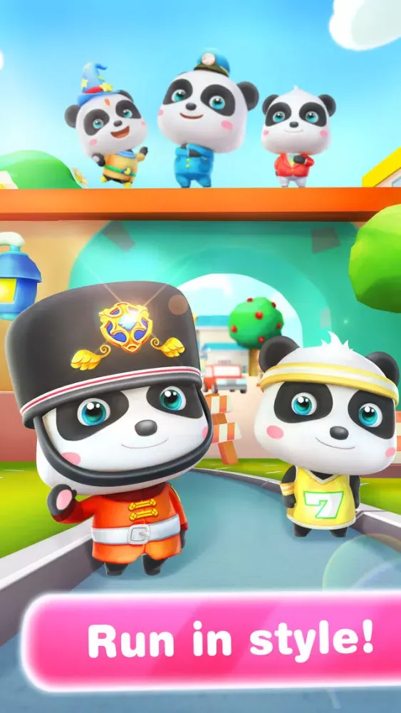 Captures d'écran de Little Panda Run
