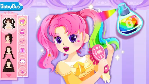 Tangkapan skrin Little Panda: Princess Makeup