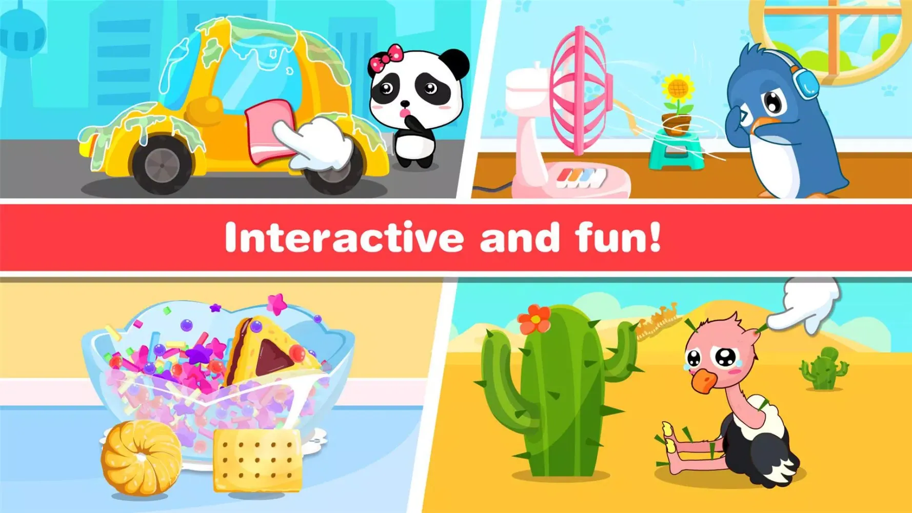Baby Panda’s Basic Words Screenshots