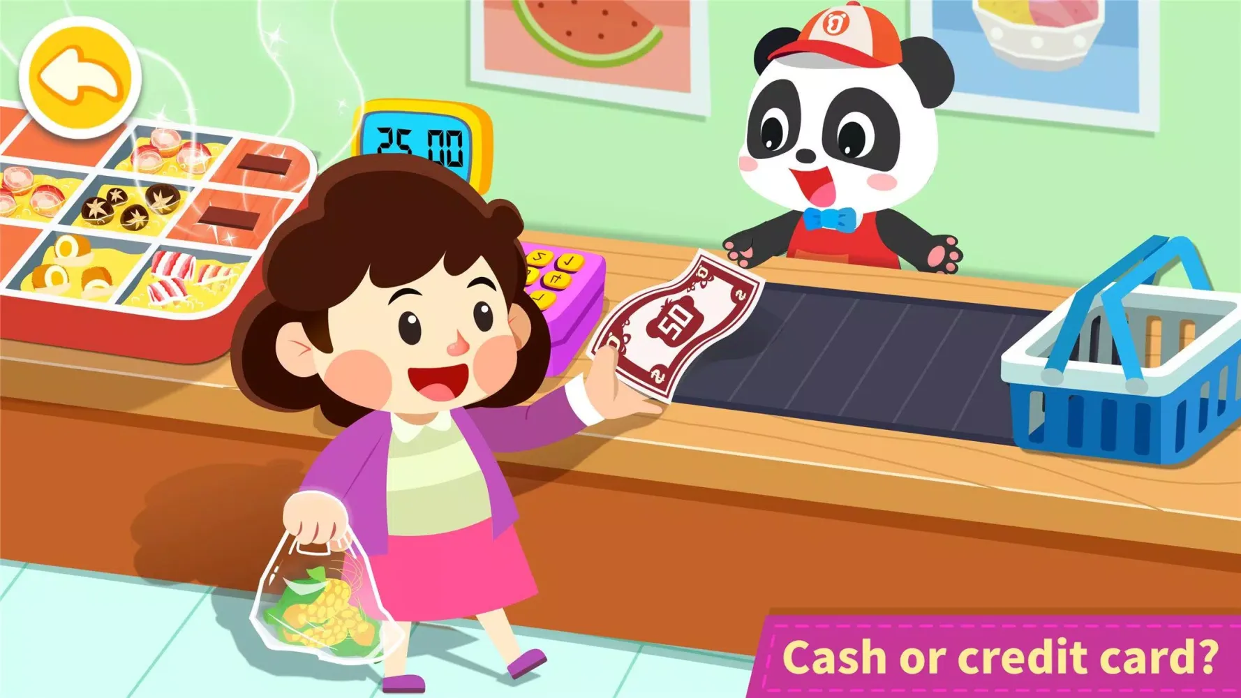 Baby Panda's Town: Supermarket Screenshots