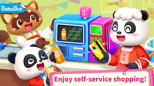 Baby Panda's Supermarket Ekran Görüntüleri