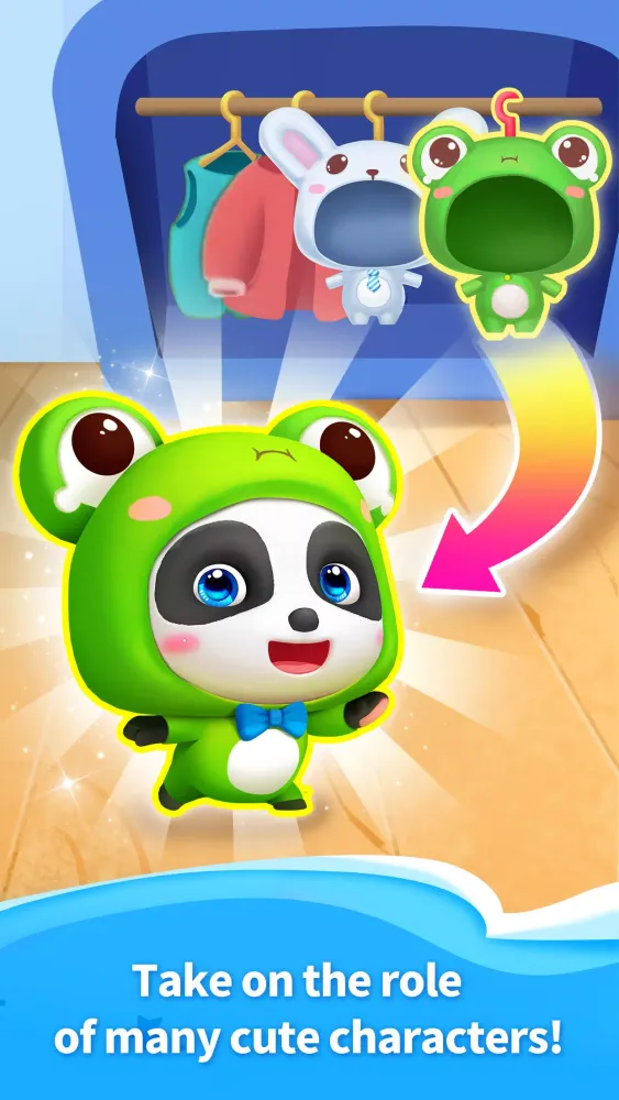 Capturas de pantalla de Talking Baby Panda-Virtual Pet