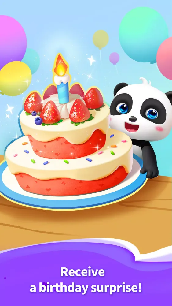 Capturas de pantalla de Talking Baby Panda-Virtual Pet