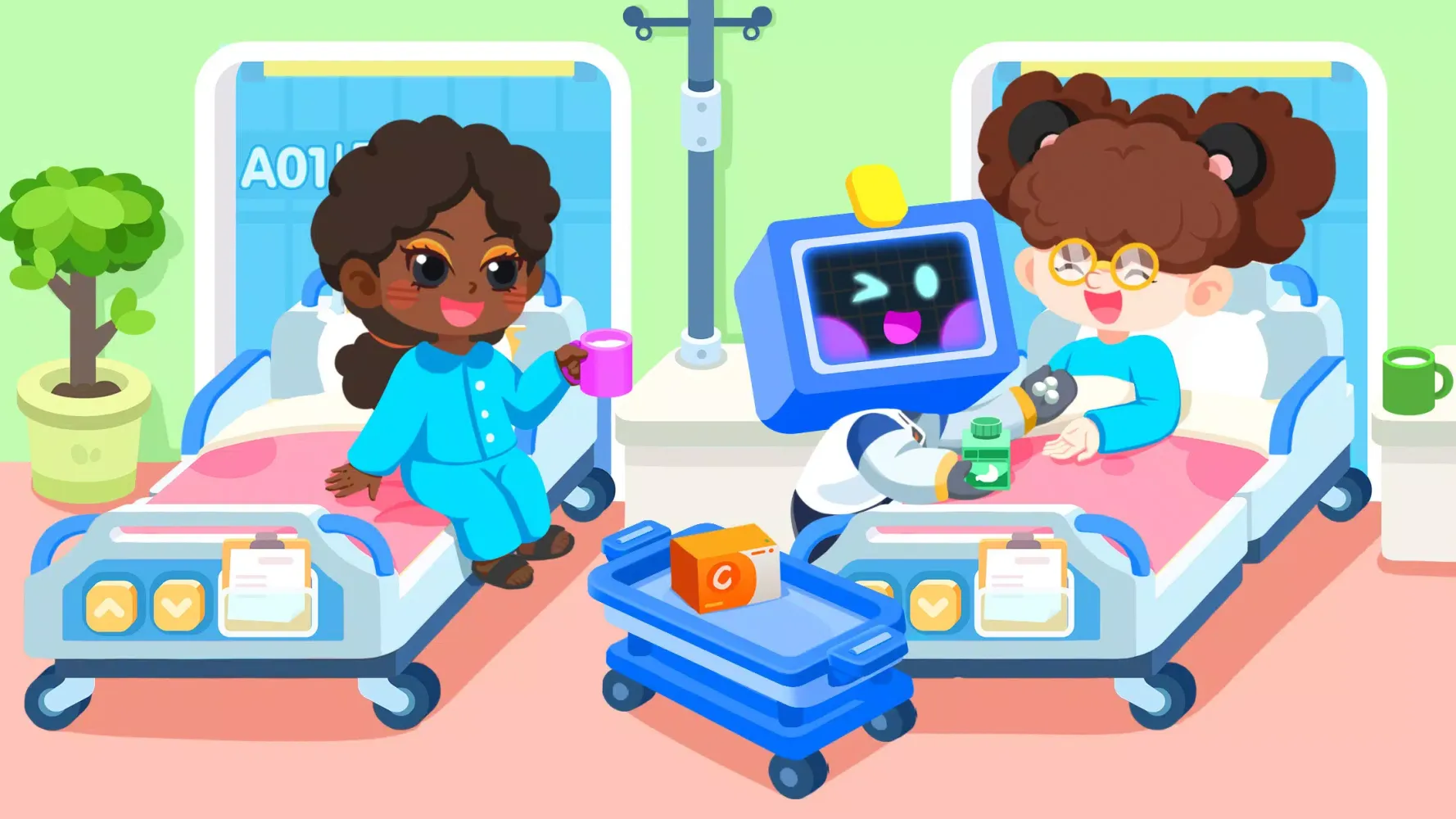 ภาพหน้าจอของ Little Panda's Town: Hospital