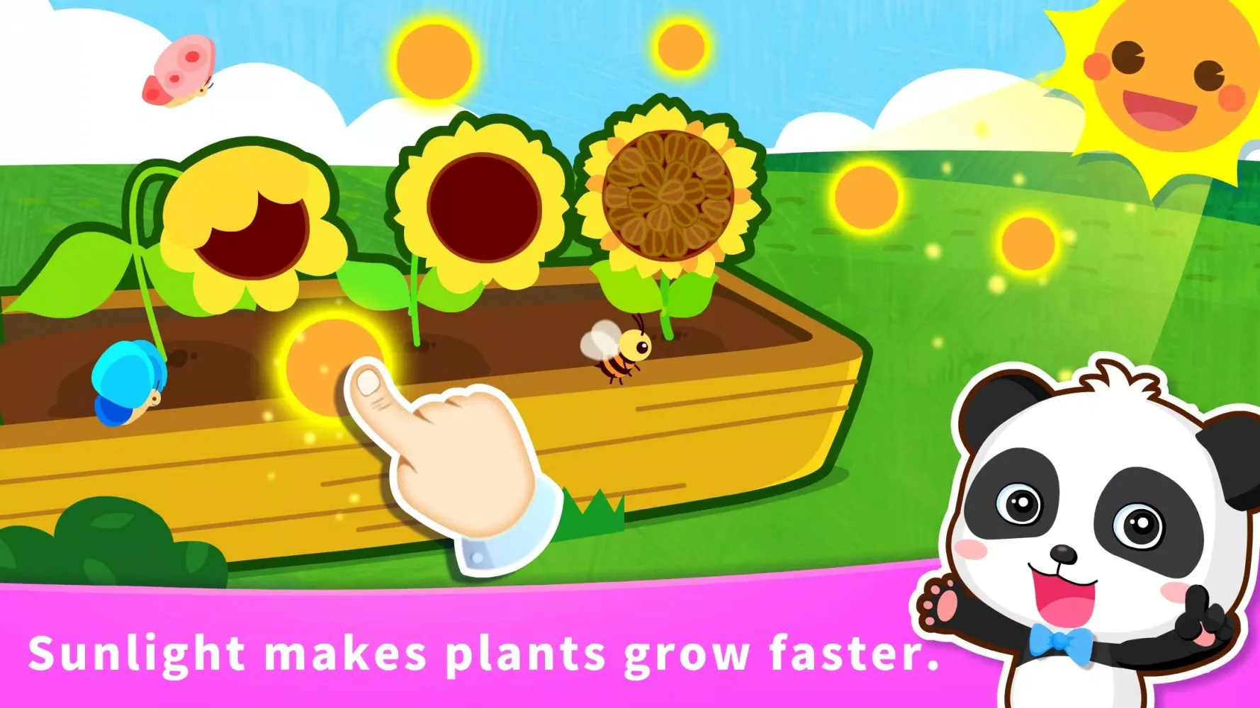 Capturas de tela do Baby Panda's Learning Weather