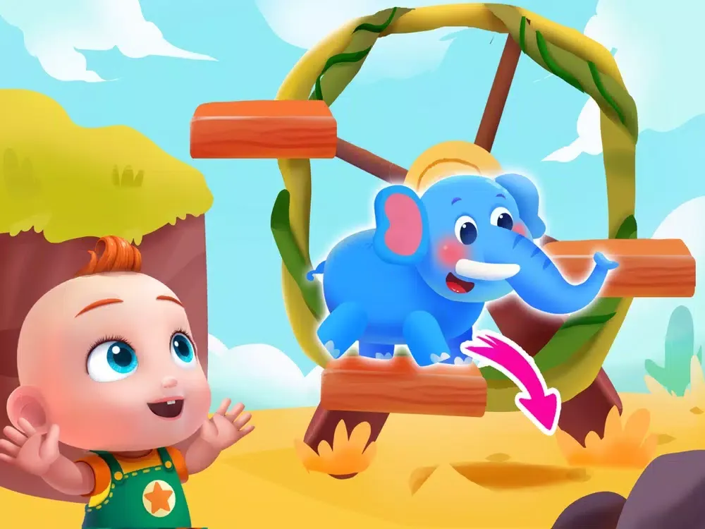 Capturas de tela do Super JoJo: Preschool Learning iPad 