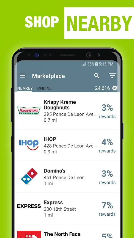 Скриншоты ION Rewards