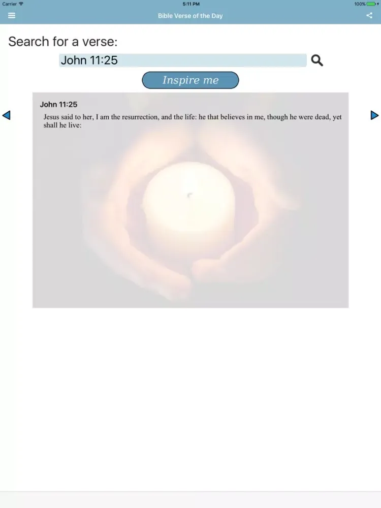 Bible Verse of the Day American King James Version iPad  Ekran Görüntüleri