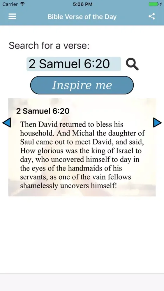 Bible Verse of the Day American King James Version Ekran Görüntüleri