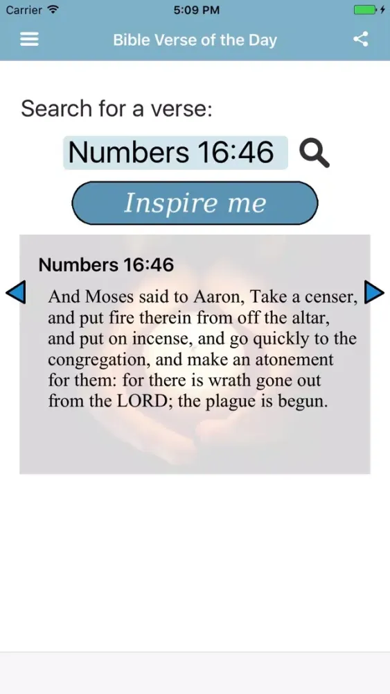 Bible Verse of the Day American King James Version Ekran Görüntüleri