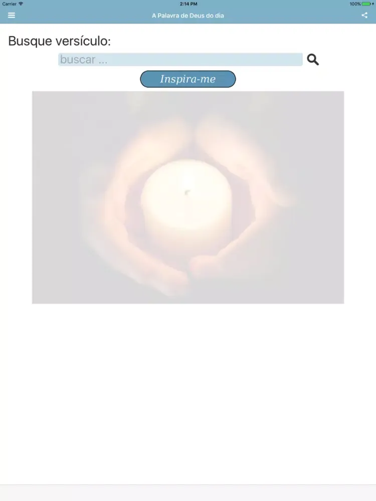 Capturas de tela do A Palavra de Deus do dia Nova Versão Internacional iPad 