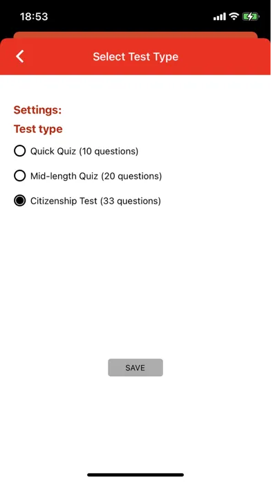 Ảnh chụp màn hình của Einbuergerungstest Deutschland