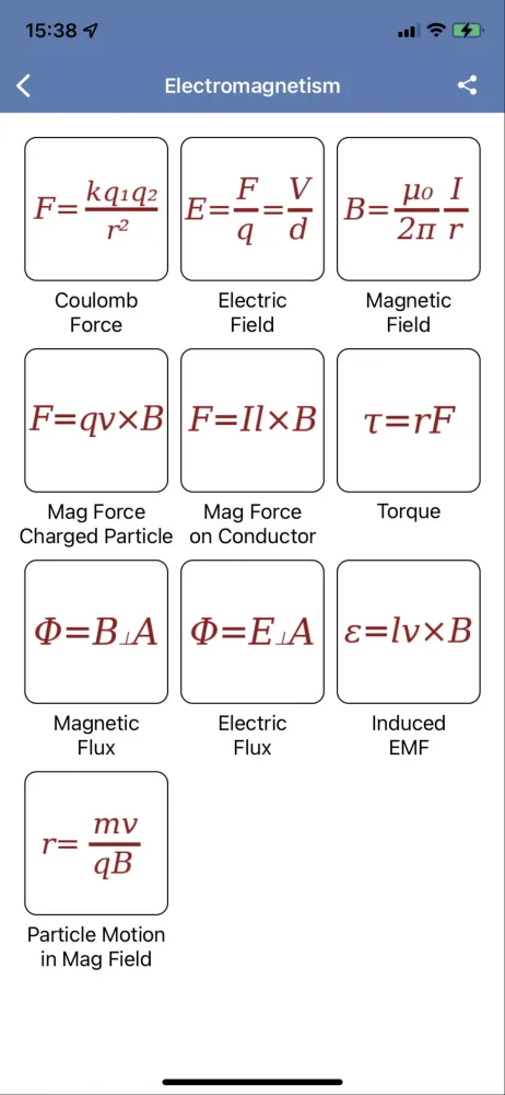 Physics Questions Screenshots