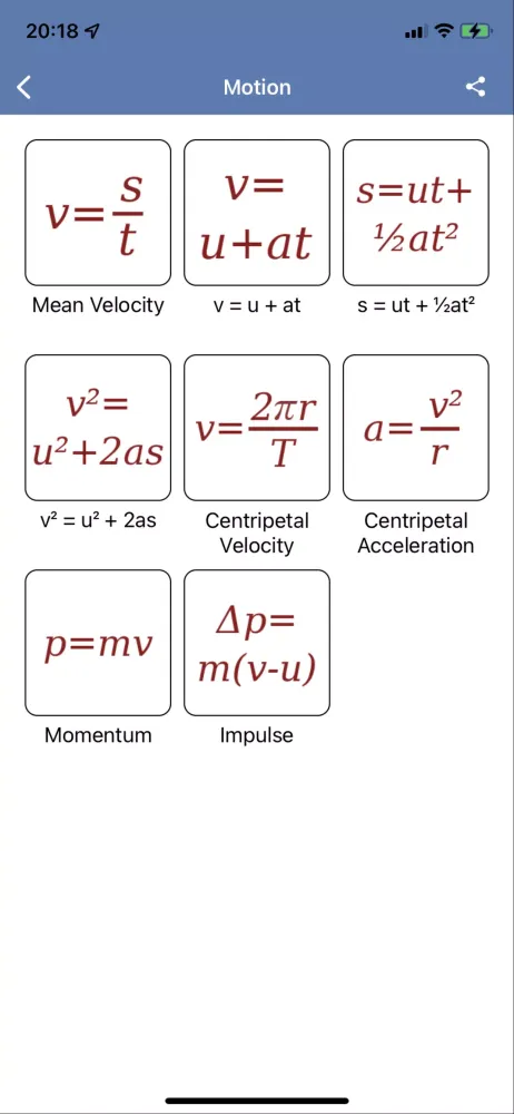 Physics Questions Screenshots
