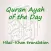 Quran Ayah of the Day (Hilali-Khan translation)