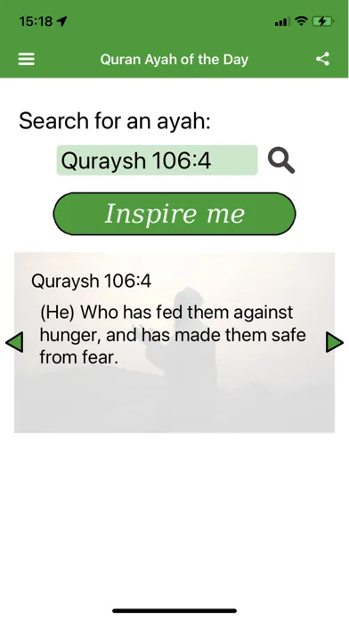 Quran Ayah of the Day Ekran Görüntüleri