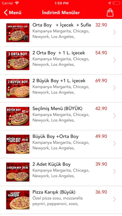 Capturas de tela do Pizza Bulls