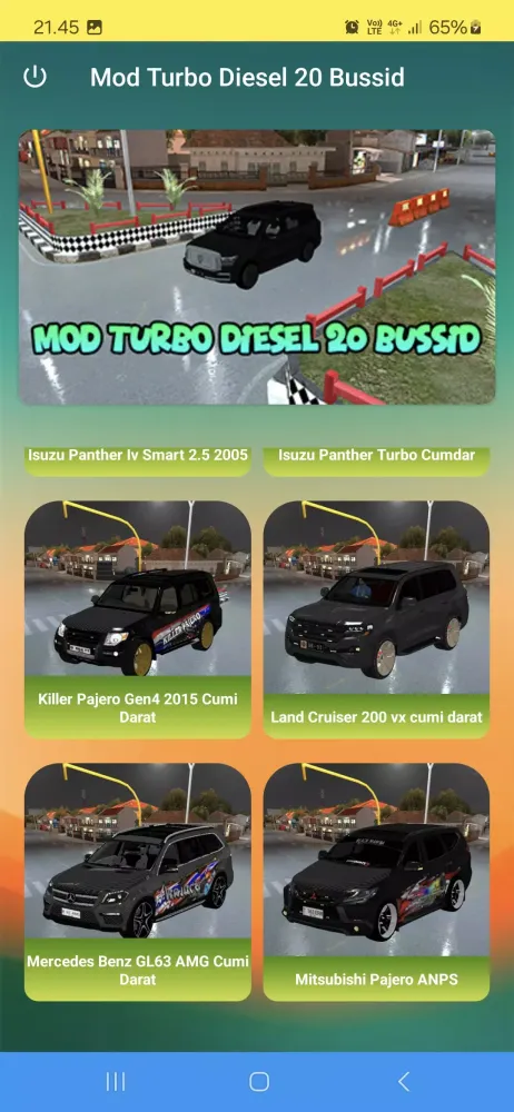 Скриншоты Mod Turbo Diesel Bussid